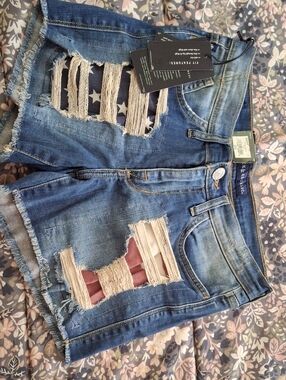 Rock & Republic Jean Hula Shorts
